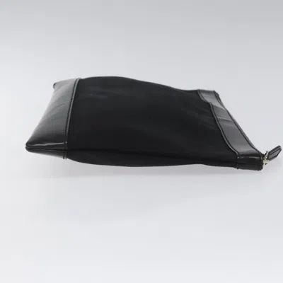 Pre-owned Balenciaga Black Canvas Clutch Bag ()