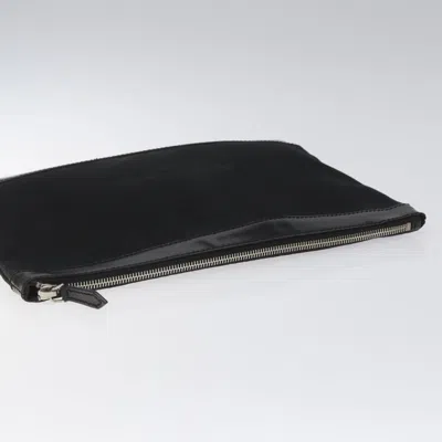 Pre-owned Balenciaga Black Canvas Clutch Bag ()