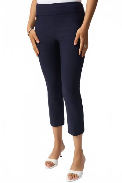 Joseph Ribkoff Capri Pant In Navy In Blue