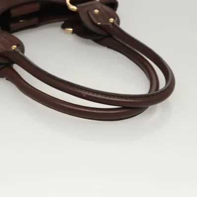 Pre-owned Celine Céline Brown Canvas Shoulder Bag ()