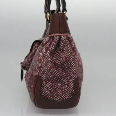 Pre-owned Celine Céline Brown Wool Tote Bag ()