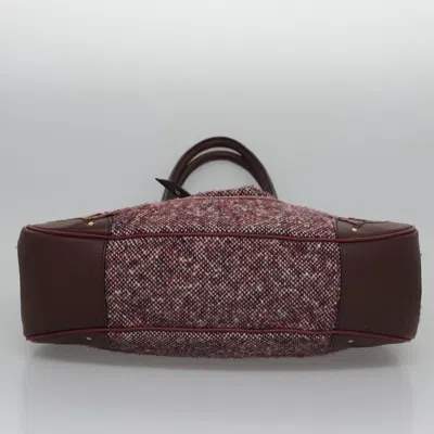 Pre-owned Celine Céline Brown Wool Tote Bag ()