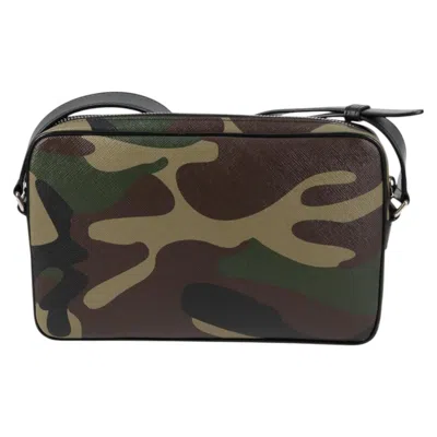 Pre-owned Celine Céline Macadam Brown Canvas Shoulder Bag ()