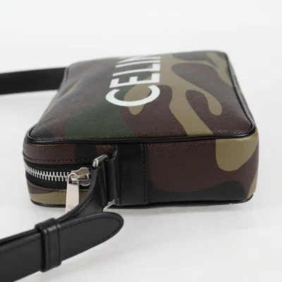 Pre-owned Celine Céline Macadam Brown Canvas Shoulder Bag ()
