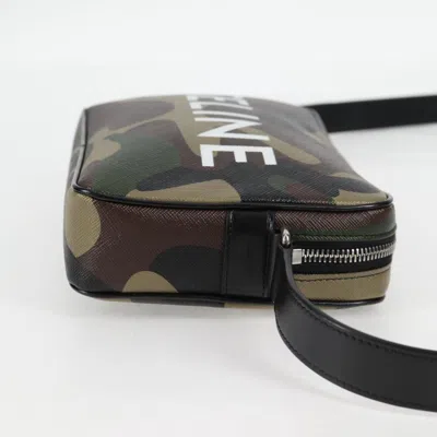 Pre-owned Celine Céline Macadam Brown Canvas Shoulder Bag ()