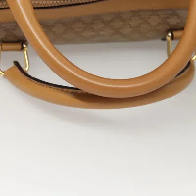 Pre-owned Celine Céline Macadam Brown Canvas Travel Bag ()