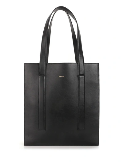 Paul Smith 'concertina' Leather Shopping Bag