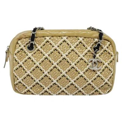 Pre-owned Chanel Camera Beige Leather Shoulder Bag ()