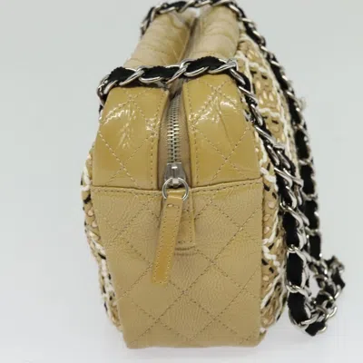 Pre-owned Chanel Camera Beige Leather Shoulder Bag ()