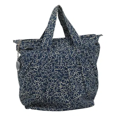 Pre-owned Chanel Navy Canvas Tote Bag ()