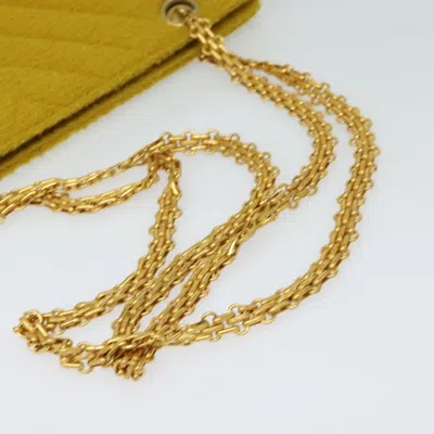 Pre-owned Chanel V-stich Yellow Other Shoulder Bag ()