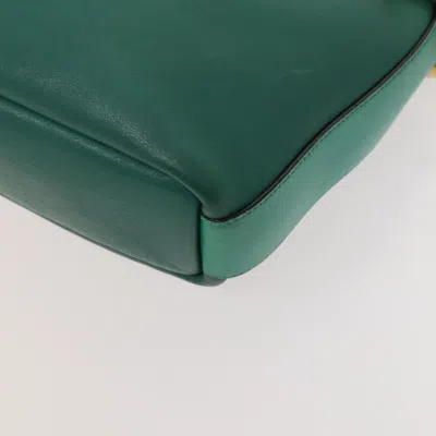 Pre-owned Chloé Emma Green Leather Shoulder Bag ()