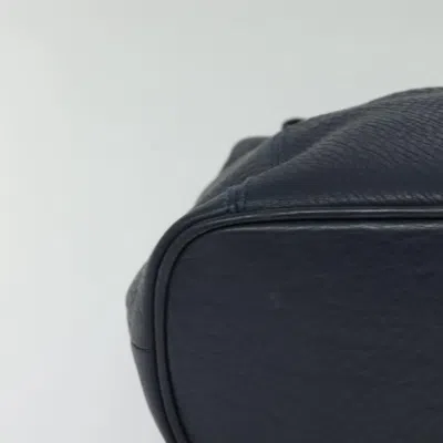 Pre-owned Coach Hobo Navy Leather Shoulder Bag ()