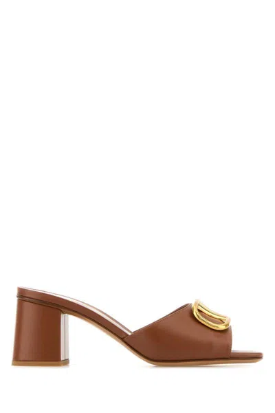 Valentino Vlogo Signature 60mm Patent Sandals