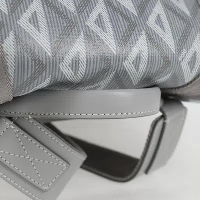 Pre-owned Dior Grey Canvas Backpack Bag ()