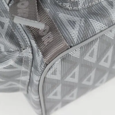Pre-owned Dior Grey Canvas Backpack Bag ()