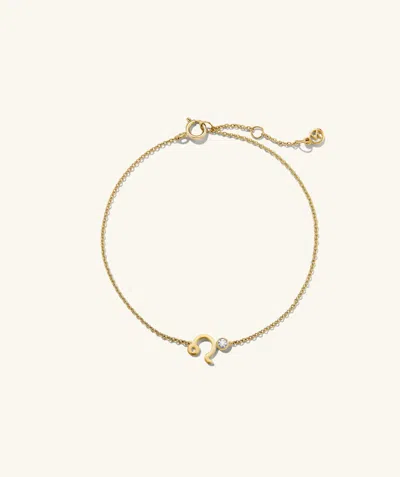 Mejuri Zodiac Lab Grown Diamond Bracelet