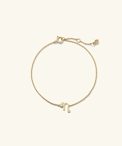 Mejuri Zodiac Lab Grown Diamond Bracelet