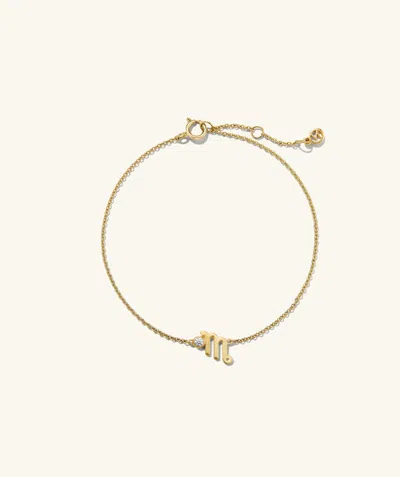 Mejuri Zodiac Lab Grown Diamond Bracelet
