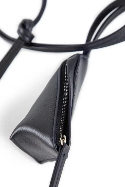 Studio Nicholson Woman Blue Mini Bags In Blue