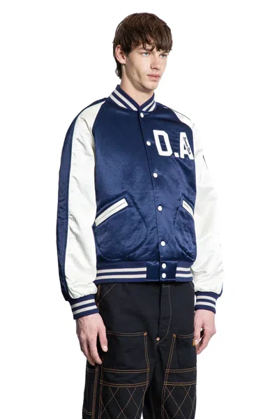 Human Made Vintage Style Bomber Jacket In Blue