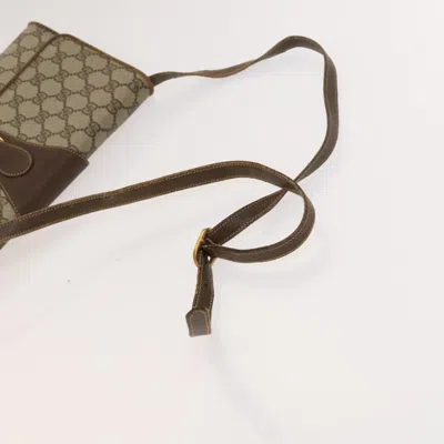 Pre-owned Gucci Gg Canvas Beige Canvas Shoulder Bag ()