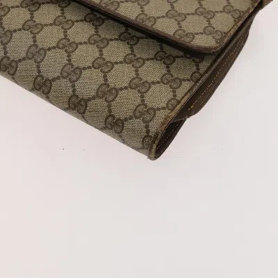 Pre-owned Gucci Gg Canvas Beige Canvas Shoulder Bag ()