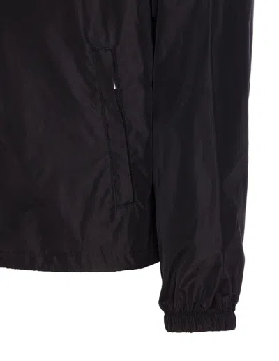 Burberry Black Newport Jackets In Black