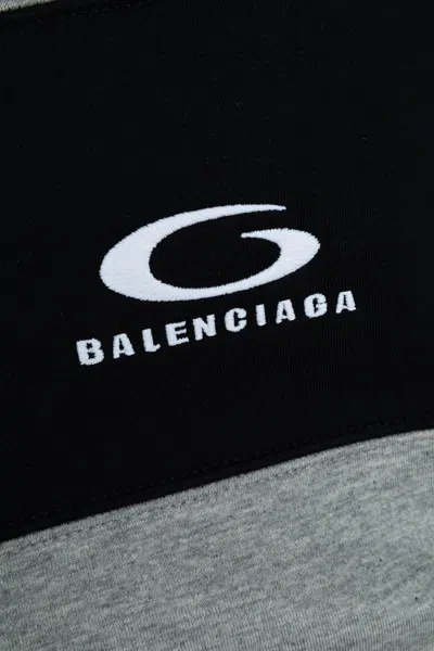 Balenciaga Melange Grey Cotton Sweatshirt