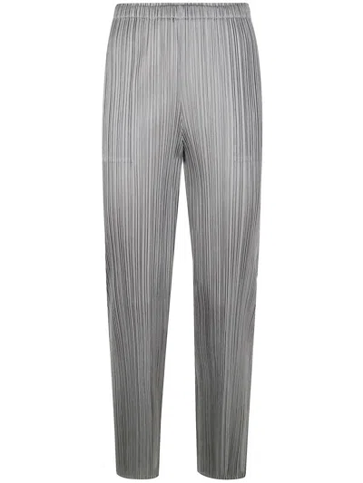 Issey Miyake Gray Monthly Colors December Trousers