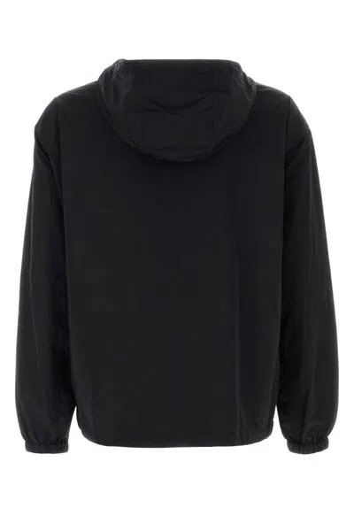 Burberry Lightweight Nylon Jacket By Ekd In Black