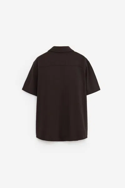 Our Legacy Black Boucle Box Shirt