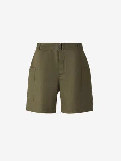 Officine Generale Daryl Belted Bermuda Shorts