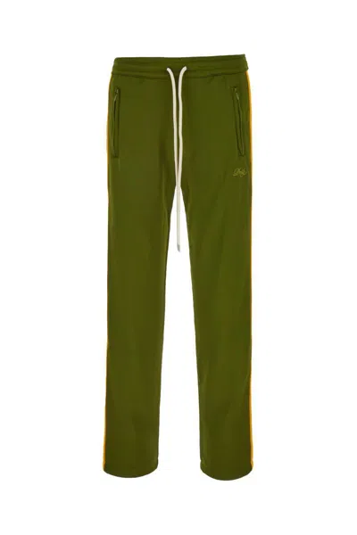 Drôle De Monsieur Military Green Polyester Blend Joggers
