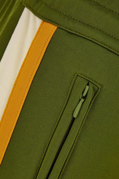 Drôle De Monsieur Military Green Polyester Blend Joggers