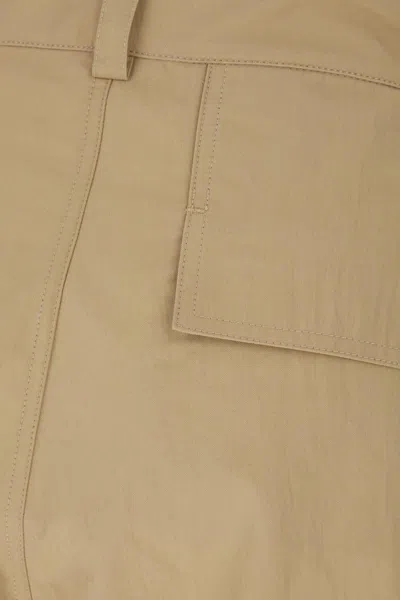 Studio Nicholson Bermuda Shorts In Cotton Blend