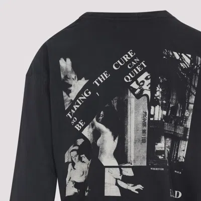 Enfants Riches Deprimes Taking The Cure Printed Cotton-jersey T-shirt In Black
