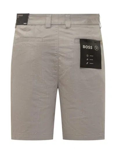 Hugo Boss Boss Cotton Blend Bermuda Shorts