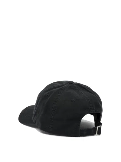 Stussy Embroidered-logo Baseball Cap In Black