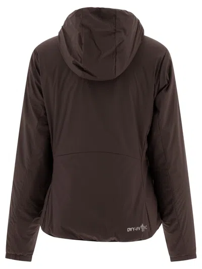 Moncler Mietres Zip-up Windbreaker Jacket In Brown