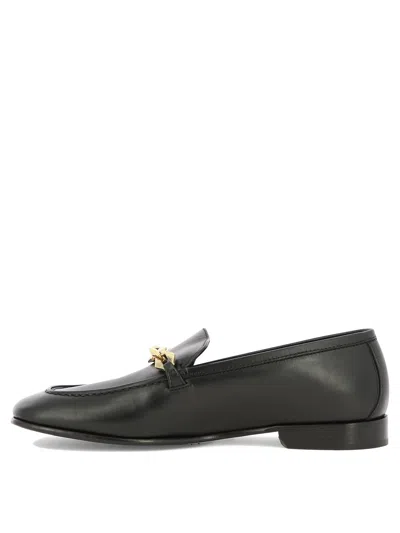 Jimmy Choo Tilda Leather Loafers In Black