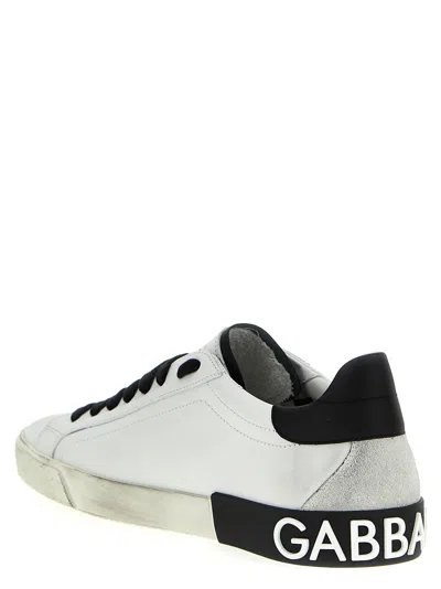 Dolce & Gabbana Portofino Sneakers White/black