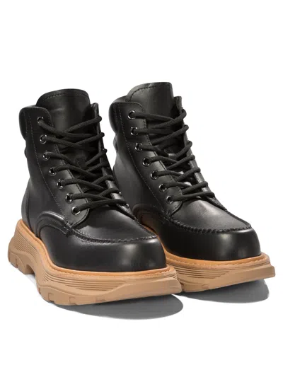 Alexander Mcqueen Chant Ankle Boots Black
