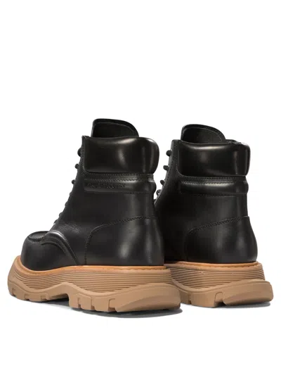 Alexander Mcqueen Chant Ankle Boots Black