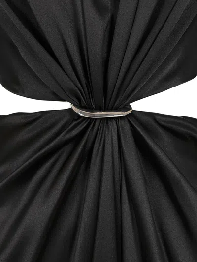 Max Mara Women Panaro Silk Satin Dress In Hourglass