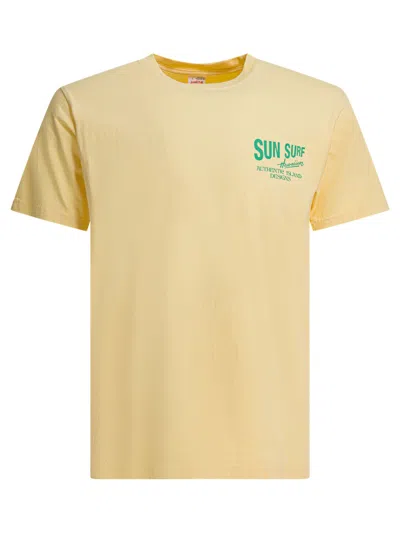 Sun Surf T-shirts In Yellow