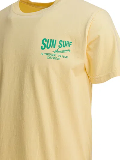 Sun Surf T-shirts In Yellow