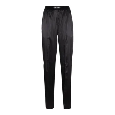 Tom Ford Trousers In Black