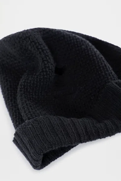Ann Demeulemeester Edon Destroyed Seed Stitch Beanie