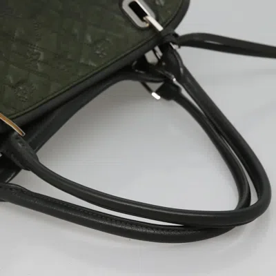Pre-owned Louis Vuitton Antia Lilia Green Leather Tote Bag ()